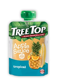 Tropical Apple Sauce Pouch