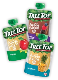 Apple Sauce Pouch Variety Pack – Apple, Mixed Berry and Tropical